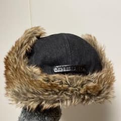 diesel フライトキャップ　ファーのサムネイル