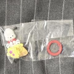 サンリオキャラクターズ ガチャガチャ キーリングハンガー ポチャコのサムネイル