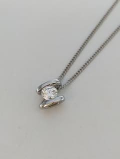 CGLソ付 0.346ct G SI2 VERY GOOD 一粒ダイヤネックレス - メルカリ