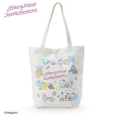 ちいかわ・サンリオコラボ トートバッグハチワレうさぎナガノのサムネイル