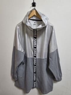 正規品 ZUMBA ジップフード付きロングパーカーL 正規品 ZUMBA ジップフード付きロングパーカーL - メルカリ