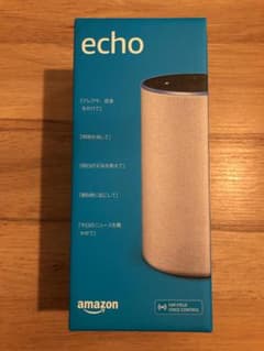 【未開封】Amazon Echo 第2世代 スマートスピーカーのサムネイル
