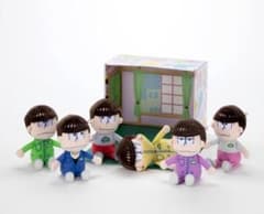 おそ松さん 6つ子セット ビーンズぬいぐるみ バラ売りも可能のサムネイル