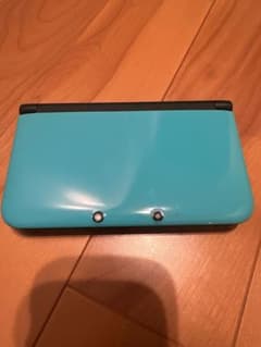 ニンテンドー3DS LL 限定ターコイズブルー×ブラック 動作確認済みのサムネイル