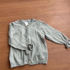 H&M ベビー カーディガン グリーン 86cmのサムネイル