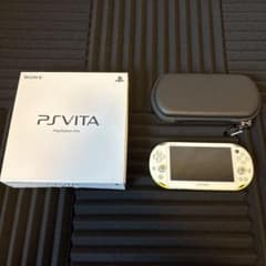 PS Vita ホワイト/イエロー 本体 箱付きのサムネイル