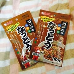 ゴン太 ふりかけ なっとう 犬用 2パックのサムネイル