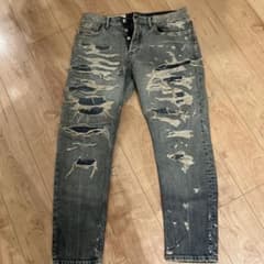 dieselダメージ加工 デニムパンツのサムネイル