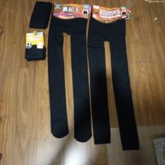 【新品未使用】裏起毛タイツ レギンスパンツ 4点セットのサムネイル