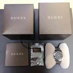 GUCCI腕時計/時計箱付/美品/正規品/金属ベルトのサムネイル