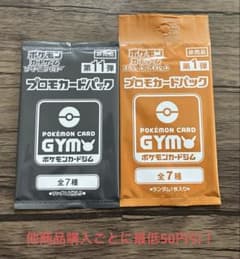 ポケモンカード 未開封 プロモカードパック 2種2パックセット ①