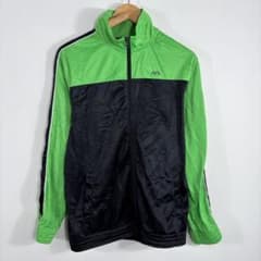 00's vintage ACTIVE トラックジャケット グリーン ブラックのサムネイル