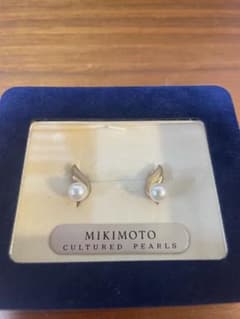 MIKIMOTO パール　イヤリング K18のサムネイル