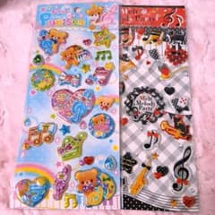 平成レトロ ぷっくりシール 当時物 - メルカリ