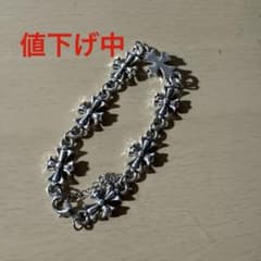 値下げ中シルバー クロスモチーフ ブレスレットのサムネイル