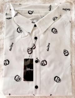 新品未開封 Areeam ウォルト 総柄シャツ ディズニーザマーケット D