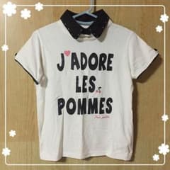 pom ponette junior つけ衿Tシャツのサムネイル