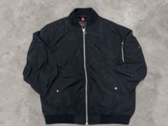 ALPHA INDUSTRIES MA-1 フライトジャケット ブラック Lのサムネイル
