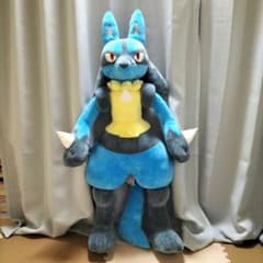 ポケモン ルカリオ 大きいぬいぐるみのサムネイル