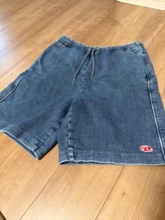 ディーゼル デニム ショートパンツ トラックデニム ショーツ　Dロゴのサムネイル