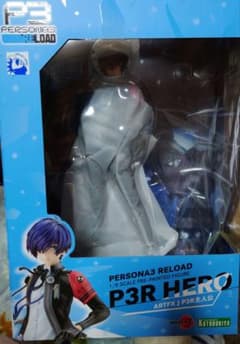 ARTFX J　P3R　主人公　フィギュア　ペルソナ3　リロード　表情替えパーツのサムネイル