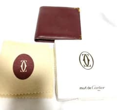 中古 Cartier カルティエ 二つ折り財布のサムネイル