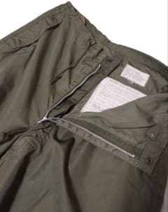 希少！50s 米軍実物 アルミジップ M-51 オーバーパンツ S-Rのサムネイル