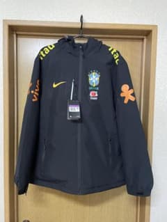 シャッチーNike ブラジル代表 中綿ジャケット　ブラック シャッチー様専用Nike ブラジル代表 中綿ジャケット ブラック