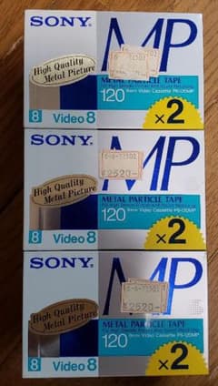 短足様専用SONY Video8 録画用テープ 2P6-120MP 6このサムネイル