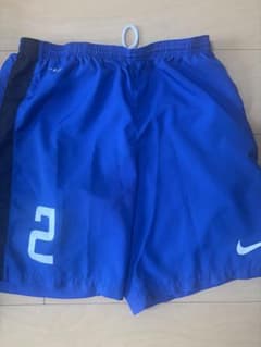 NIKE サッカー ハーフパンツ ブルー Lサイズのサムネイル