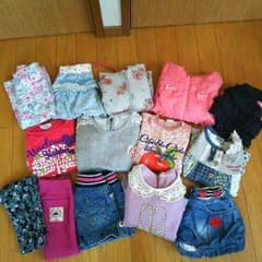 90女の子14点セットまとめ売りのサムネイル