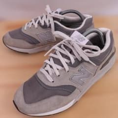 New Balance 997H スニーカーグレーUS8/26.0cm m744 - メルカリ