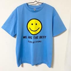 【グリマー】吸水速乾 にこちゃんマークTシャツ 半袖 カジュアル L