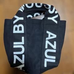 AZUL BY MOUSSY ロゴトートバッグ ブラックのサムネイル