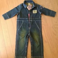 新品未使用品!!サイズ90/ディクイーデガムのデニムつなぎのサムネイル