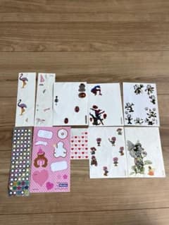 キャラクターシール まとめ売り 10枚セットのサムネイル