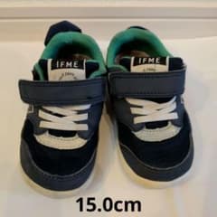 IFME スニーカー ネイビー/グリーン 15.0cmのサムネイル