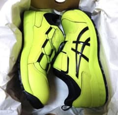 asics アシックス 安全靴 WINJOB CP307 BOA 25㎝ ① - メルカリ