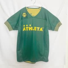 ATHLETA フットサルウェア　シャツ　グリーン　イエロー　リバシーブルのサムネイル