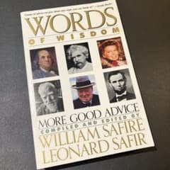 洋書古書】words of wisdom - メルカリ