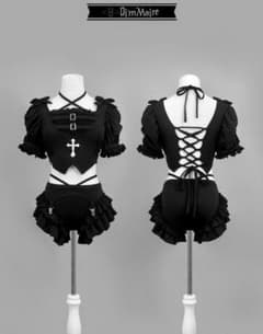 融ける夢の約束スイムウェア Black&White M DimMoire 融ける夢の約束スイムウェア/Black M - メルカリ