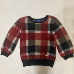 ブルーレーベルCRESTBRIDGE チェック柄ニット 38のサムネイル