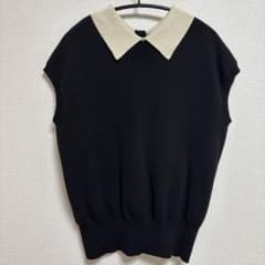 saloon フレンチスリーブ　サマーニットのサムネイル