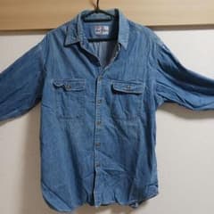 Levi's Blue Shirts デニムシャツ 長袖 Lのサムネイル