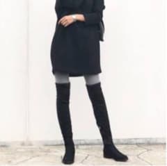 zara ロングブーツ　ニーハイブーツ　EU37のサムネイル
