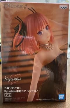 五等分の花嫁∬  Kyunties  中野二乃  フィギュアのサムネイル