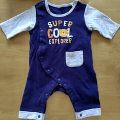 ベビー服 ロンパース カバーオール 綿100% 新生児 秋冬のサムネイル