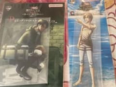 一番くじ 進撃の巨人 C賞 D賞 ビッグアクリルスタンド　2種セット