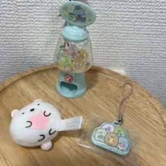 すみっコぐらし ガチャマシン キーホルダー ミニミニぬいぐるみセットのサムネイル