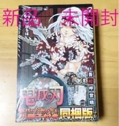 【新品未開封】鬼滅の刃 22巻 缶バッジセット・小冊子付き同梱版のサムネイル
